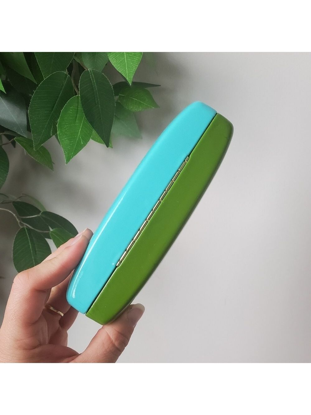 Kate Spade Green and Blue Sunglasses Eyeglass Case - Picture 3 of 8
